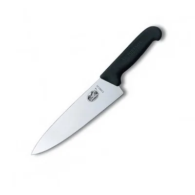 Кухонний ніж Victorinox Fibrox розділочний 20 см, чорний (5.2063.20)