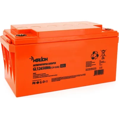 Батарея до ДБЖ Merlion 12V-65Ah GEL (G12650M6 GEL)