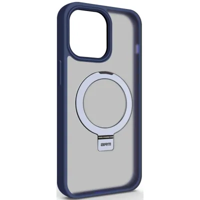 Чохол до мобільного телефона Armorstandart Unit Stand Apple iPhone 15 Pro Max Dark Blue (ARM70582)