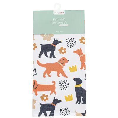 Рушник Home Line кухонний Dogs 40x60 см (182817)