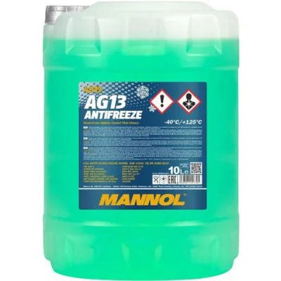 Антифриз Mannol AG 13 (-40) Hightec зел, 10л (MN4013-10)