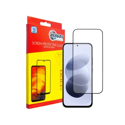 Скло захисне Dengos Full Glue Xiaomi Redmi Note 17 Black (TGFG-457)