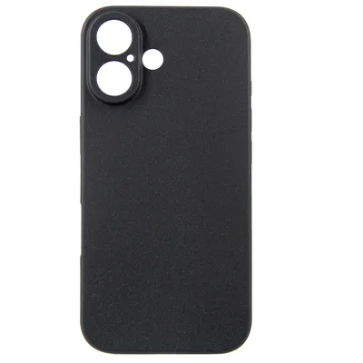 Чохол до мобільного телефона Dengos Carbon iPhone 16 (black) (DG-TPU-CRBN-208)