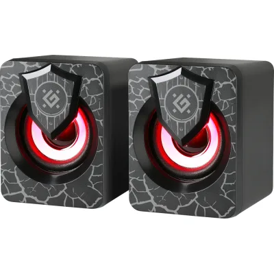 Акустична система Defender Onyx Led USB Black (65038)