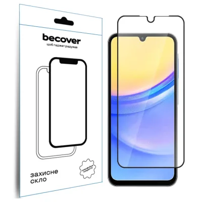 Скло захисне BeCover Samsung Galaxy A16 4G SM-SM-A165/A16 5G SM-A166 Black (712860)