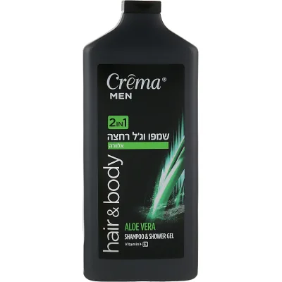 Шампунь Crema Men 2в1 Алое Вера 700 мл (7290012117435)