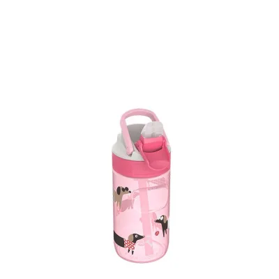 Пляшка для води Kambukka Lagoon kids Diva Dogs 400 мл рожева (11-04056)