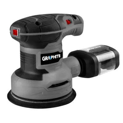 Шліфувальна машина Graphite ексцентрикова 300W, 125мм, 7000-13000об/хв (59G348)