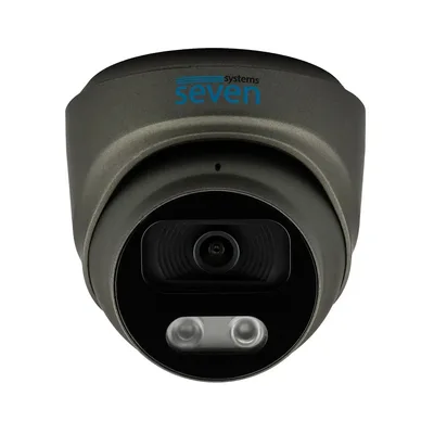 Камера відеоспостереження SEVEN Systems IP7215PA-DL (2.8) black