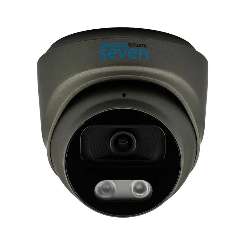 Камера відеоспостереження SEVEN Systems IP7215PA-DL (2.8) black