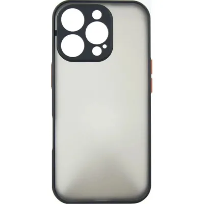Чохол до мобільного телефона Dengos Matte iPhone 16 Pro Max (black) (DG-TPU-MATT-151)