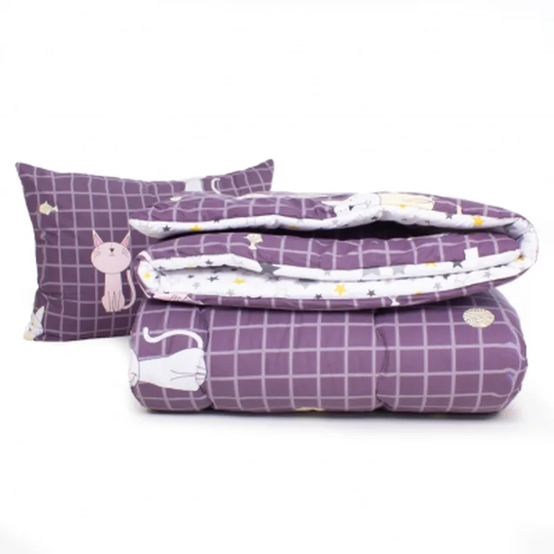 Ковдра MirSon Набір Tencel Зима №3068 Color Fun Line Whales (ковдра + подушка середня) 200х220+50х70 (2200004847924)