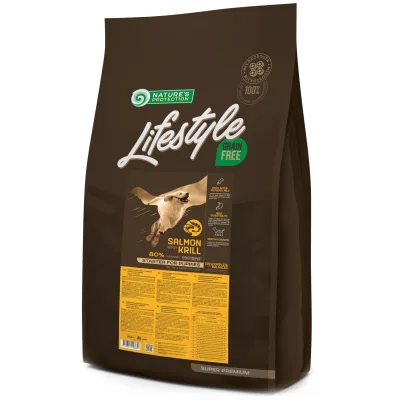 Сухий корм для собак Nature's Protection Lifestyle Grain Free Salmon with krill Starter For Puppies 1 (NPLS45683)