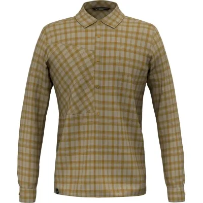 Сорочка Salewa Fanes Flannel 5PL L/S Mns 28446 7189 - 52/XL - коричневий (013.012.1623)