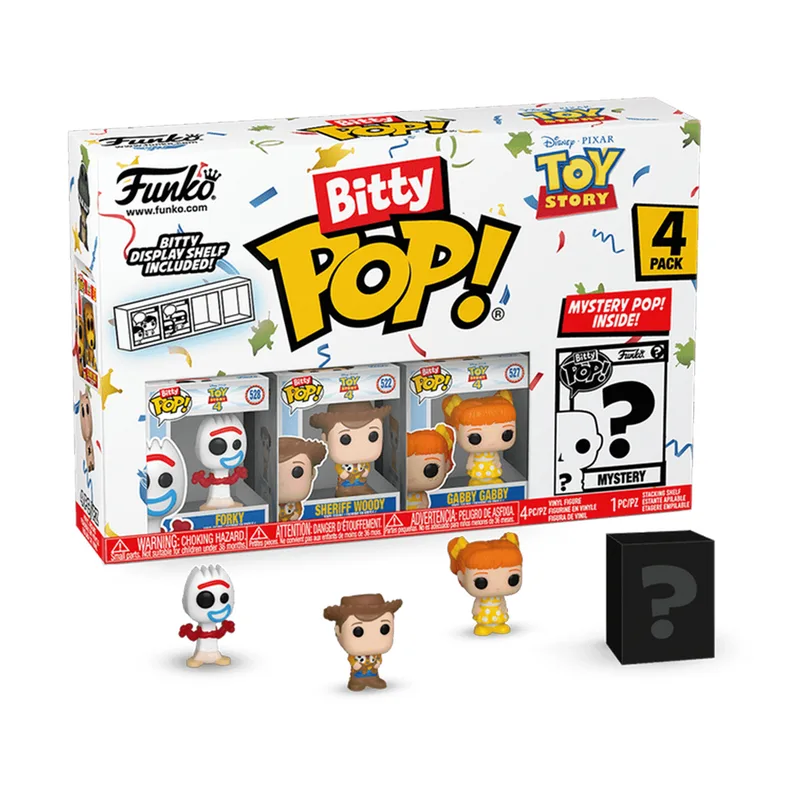 Фігурка Funko Pop набір Bitty POP! серії Історія іграшок - Виделик (4 фігурки в ас.) (73040)