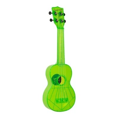 Укулеле Kala Waterman Fluorescent Green Soprano Ukulele (231450)