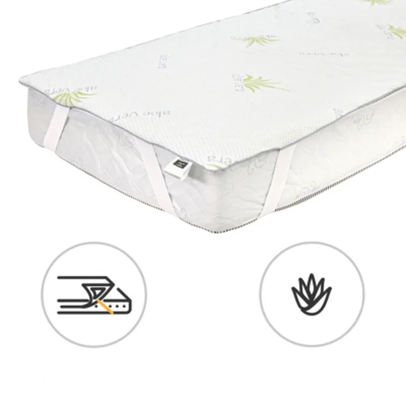 Наматрацник MirSon №1045 Alberto Тенцель (Modal) Aloe Vera 150х200 см (2200001507807)