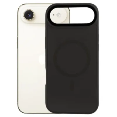 Чохол до мобільного телефона BeCover FIBRA ArcLine MagSafe Apple iPhone 17 Air Black (715375)