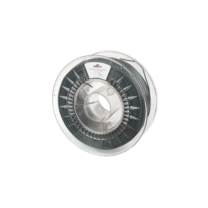 Пластик для 3D-принтера Spectrum PET-G Premium 1.75mm 1kg Dark Grey (RAL 7011) (80310)