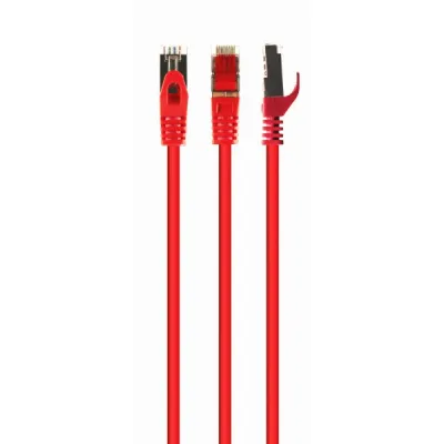 Патч-корд 10м S/FTP Cat 6A CU LSZH red Cablexpert (PP6A-LSZHCU-R-10M)