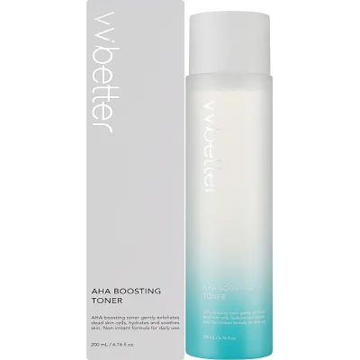 Тонік для обличчя VVBetter AHA Boosting Toner 200 мл (8809783012017)