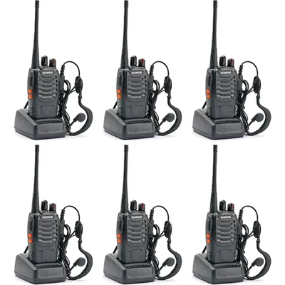Портативна рація Baofeng BF-888S Six Pack комплект 6 шт (2200000758996)