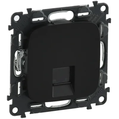 Комп'ютерна розетка Legrand Furniture RJ45 Кат.5е UTP Антрацит (753950)