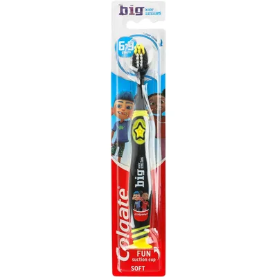 Дитяча зубна щітка Colgate 6-9 років чорна (2170000001138)