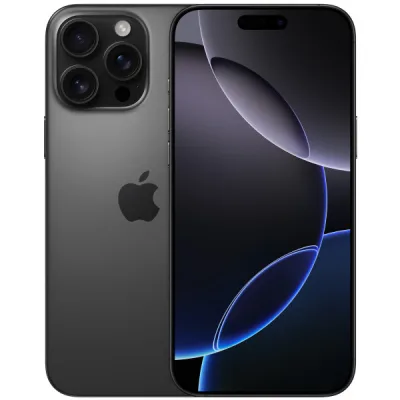 Мобільний телефон Apple iPhone 16 Pro Max 256Gb eSim Black Titanium (Grade A) USED (iP16PM2eBkT_A)