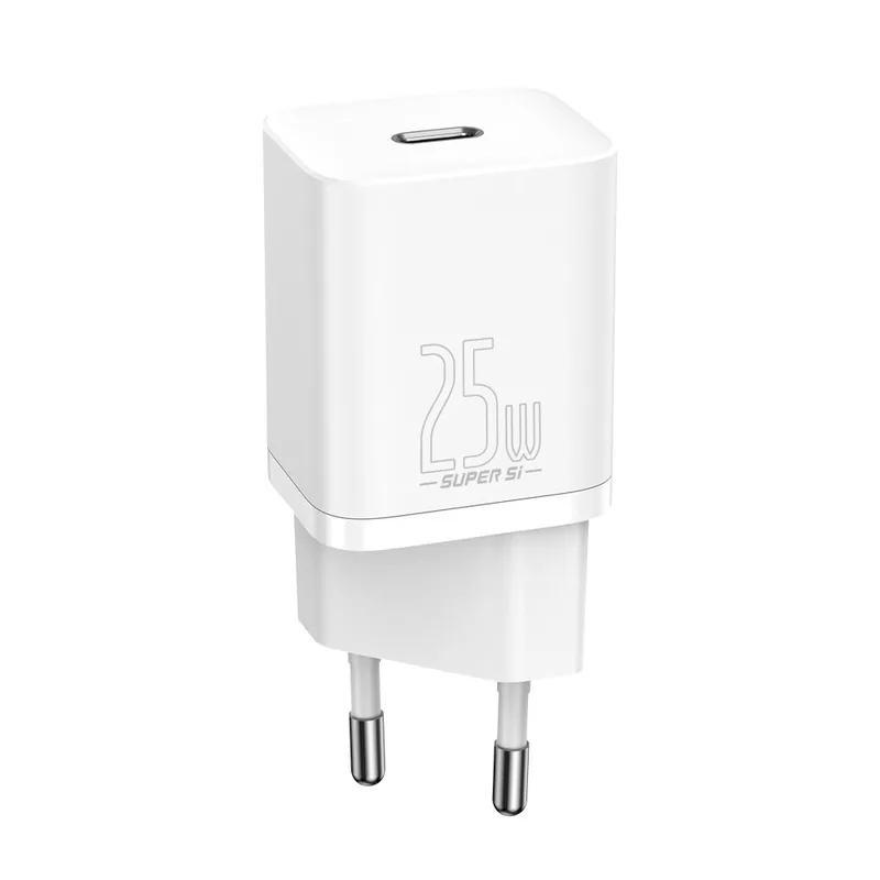 Зарядний пристрій Baseus Super Si Quick Charger 1C White (CCSP020102)