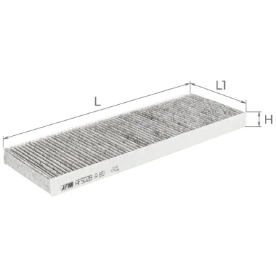 Фільтр салону ALPHA FILTER AF5028a