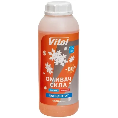 Омивач автомобільний VITOL -80 Orange 1л (VITOL-WWFC-80ORG1)