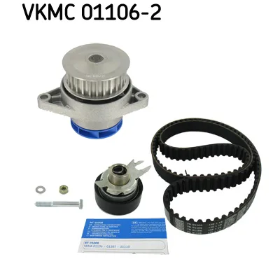 Комплект ременя ГРМ з помпой SKF VKMC 01106-2