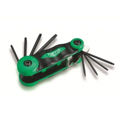 Ключ Toptul шестигранний складаний TORX T9-T40 (AIFB0801)