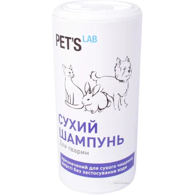 Шампунь для тварин Pet's Lab Сухий 150 мл (9768)
