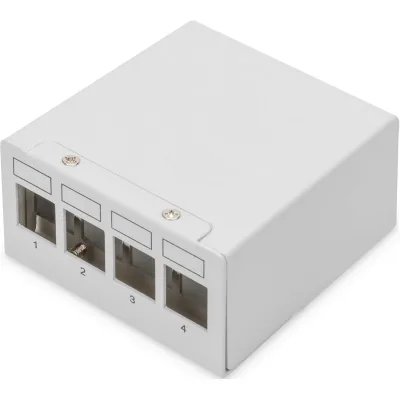 Патч-панель настільна, 4 порти, модульна Digitus (DN-93714)