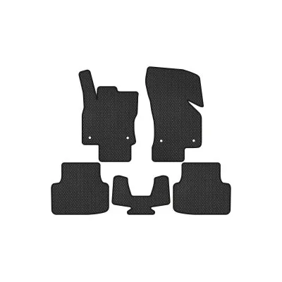 Килимок в салон EVAtech Skoda Octavia A7 Scout (MT) 2013-2020 3 покол (SK12301C5AV4RBB)