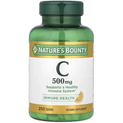 Вітамінно-мінеральний комплекс Nature's Bounty Вітамін C, 500 мг, Vitamin C, 250 таблеток (NRT-01474)