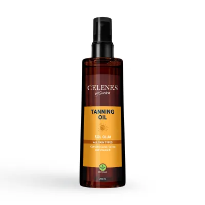 Засіб для засмаги Celenes Tanning Oil Олія 200 мл (7350104249656)