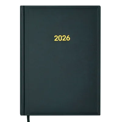 Тижневик Buromax датований 2026 BASE А5 зелений (BM.2108-04)