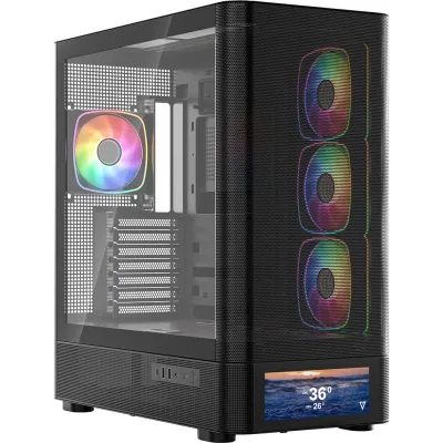 Блок живлення Modecom VOLCANO AQ500 ARGB (MC-A-AQ500-4FA-B)