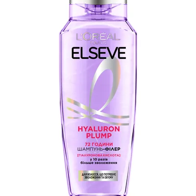 Шампунь Elseve Hyaluron Plump 400 мл (3600524029876)