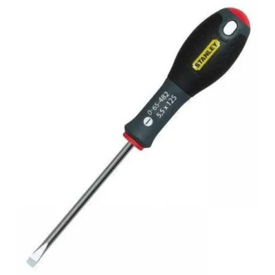 Викрутка Stanley FatMax, шліц SL5.5х125мм, жало, що розширюється. (0-65-482)