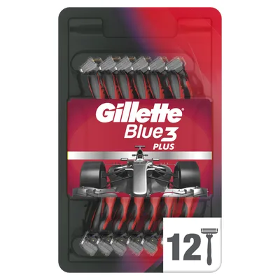 Бритва Gillette Blue3 Plus Nitro 12 шт. (8700216148146)