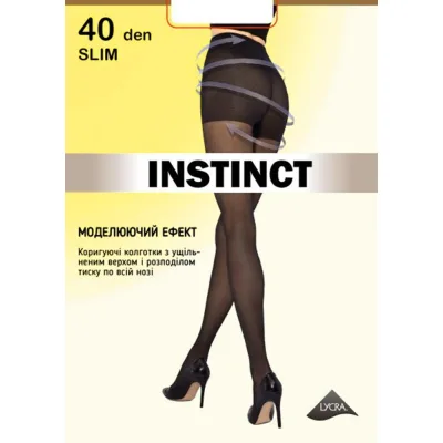 Колготи Instinct Slim 40 Den Nero - 3 (4823121007545)