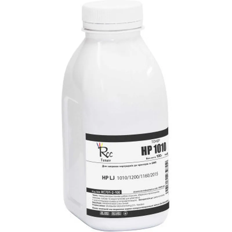 Тонер HP LJ 1010/1200/1160/2015, 100г Black RC (RC701-2-100)