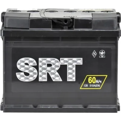 Акумулятор автомобільний SRT 6СТ-60АЗ (1) (+/-) (L2) 510А 12V