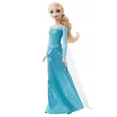 Лялька Disney Frozen принцеса Ельза з м/ф Крижане серце у сукні зі шлейфом (HLW47)