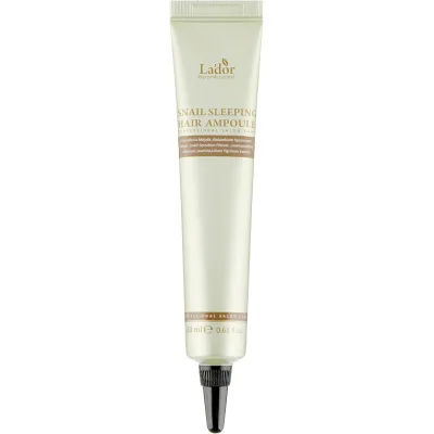 Сироватка для волосся La'dor Snail Sleeping Hair Ampoule Інтенсивне відновлення Нічна 20 мл (8809500810599)