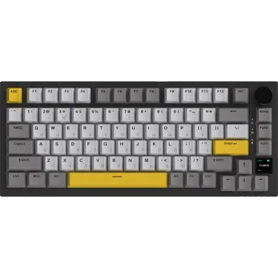 Клавіатура Ajazz AK820 Pro Gift Switch Black RGB USB/Wireless/Bluetooth UA Black (AK820PRO-G-BGY)